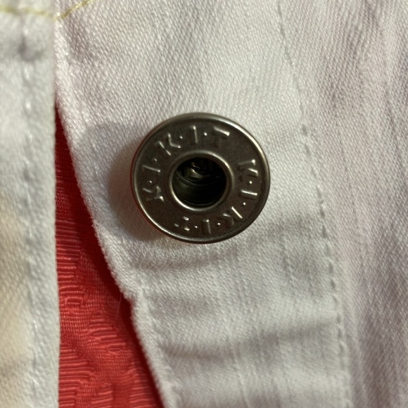 Kikit Jeans white denim jacket by Maurice Sassoon M - Picture 5 of 7